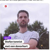 Stefan tennist met een donorhart