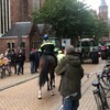 Trekker beukt politiepaard