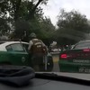Chileense politie op z'n scherpst