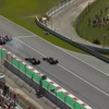 De nieuwe F1 auto in de windtunnel