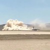 Vliegtuig maakt Desert storm