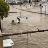 Wateroverlast in Tel-Aviv