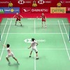 Epic badminton rally