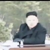 Kim Jong-un op de uitkijk