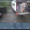 Pallet van de vrachtwagen