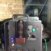 Steampunk koffiemachine geknutseld