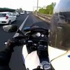 Politie achtervolgt motorscooter