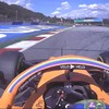 On board bij memelord Lando Norris