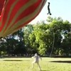 Vliegen tijdens ballonvlucht