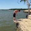 Backflip in de water
