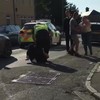 Arrestatie in Wales vanuit andere hoek