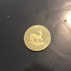 Gouden munt van mijn pa gekregen
