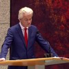 Wilders verspreekt zich