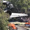 Space Shuttle Endeavour door de straten van LA