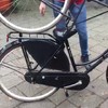 Zelfgemaakte vouwfiets