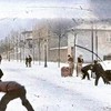 Sneeuwbalgevecht in 1896