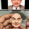 Mr. Bean knutselen
