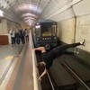 In de Russische metro