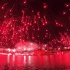 Bizarre vuurwerkshow in Split
