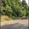 Sprongetje met de motort