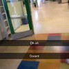 Scooter in schoolgebouw