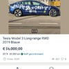 Tesla voor een koopie