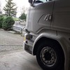 Vrachtwagen met toeter