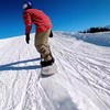 Snowboarder toont skills
