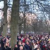Protest in Haarlem...