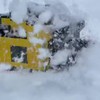 Lego sneeuwschuiflocomotief