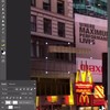 Times Square met een adblocker