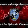 Valentijnsboodschap aan Nederland van militairen in Litouwen