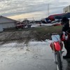 IJsklappen op de scootert