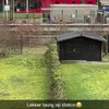 Wachten op de trein