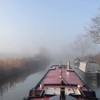 Boot in de mist