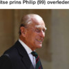Prins Phillip (99) is overleden