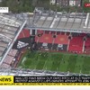 Manchesterfans bestormen Old Trafford