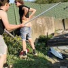 Billenbrand met TL-buis