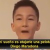 Maradona deed stukje feelgood met beenloze jongen
