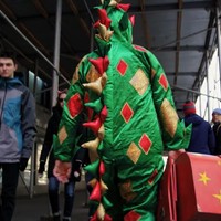 Piff the Magic Dragon doet auditie bij America's got Talent
