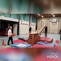 Jongen kan truuk