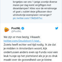 PostNL is er klaar mee