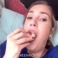 Meisje kan trucje