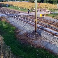 Fietsert heeft zijn broek vol