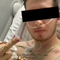 Doodrijder Marvin geeft wereld de vinger