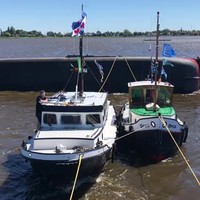 Skûtsje omgetieft