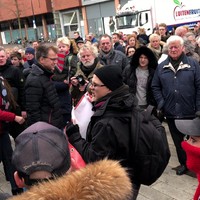 Wilders demonstranten Enschede