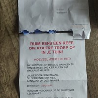 Opdonderen met die zooi!