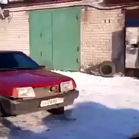 Garage met humor