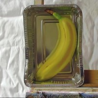 Banaantje schilderen